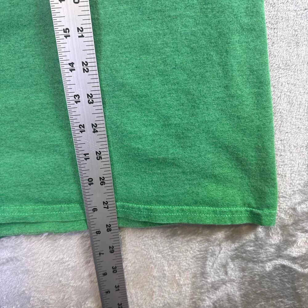 Y2K Full Throttle Saloon Sturgis SD Skull Graphic Tee Green XL Biker - Picture 5 of 8